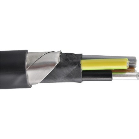 CABLU ARMAT ACYABY 4X16 ALUMINIU PLIN UNIFILAR