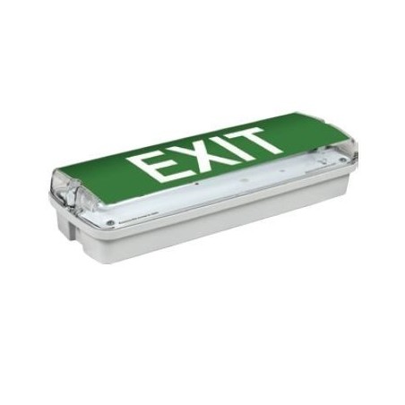 CORP EXIT LED IP65 BRAYTRON