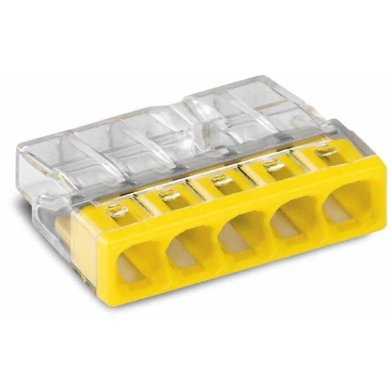 CLEMA CAPAT WAGO 2273-205 5X0.5-2.5 MM PT.FY CLEMA CAPAT WAGO 2273-205 5X0.5-2.5 MM PT.FY
