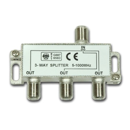 SPLITER TV 3 CAI FC02 5-1000MHZ