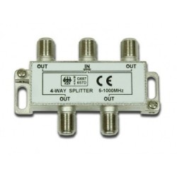 SPLITER TV 4 CAI FC02 5-1000MHZ
