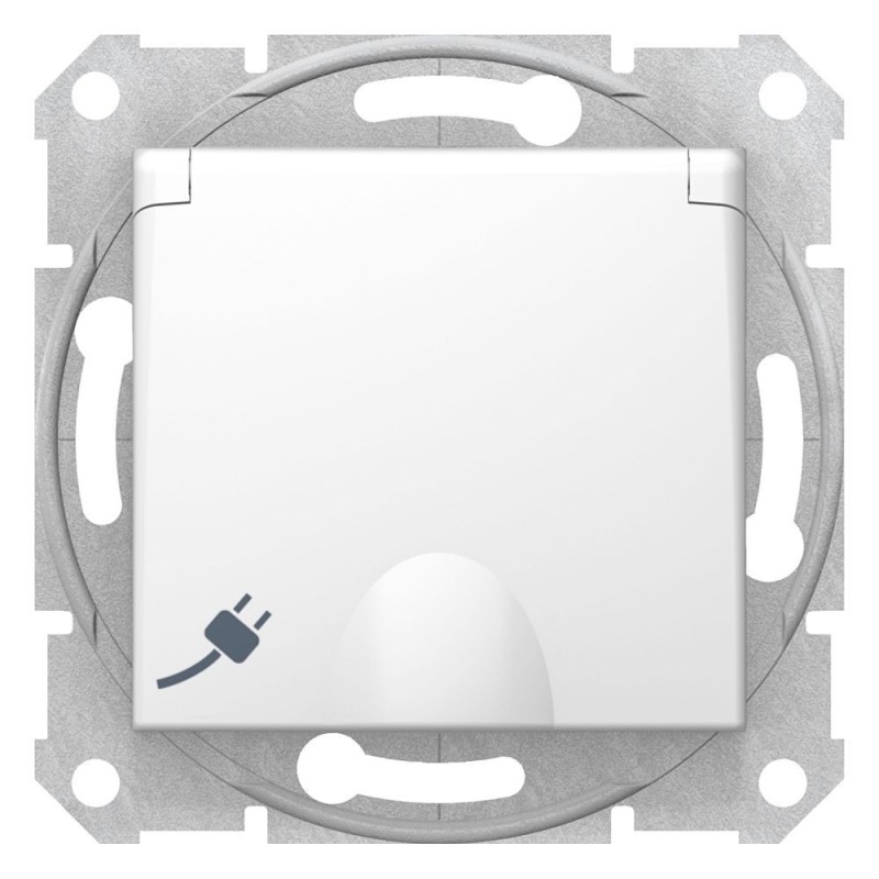 SCHNEIDER SEDNA ALB PRIZA CU CAPAC 16A 3100121