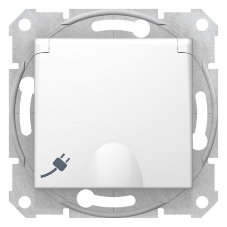 SCHNEIDER SEDNA ALB PRIZA CU CAPAC 16A 3100121