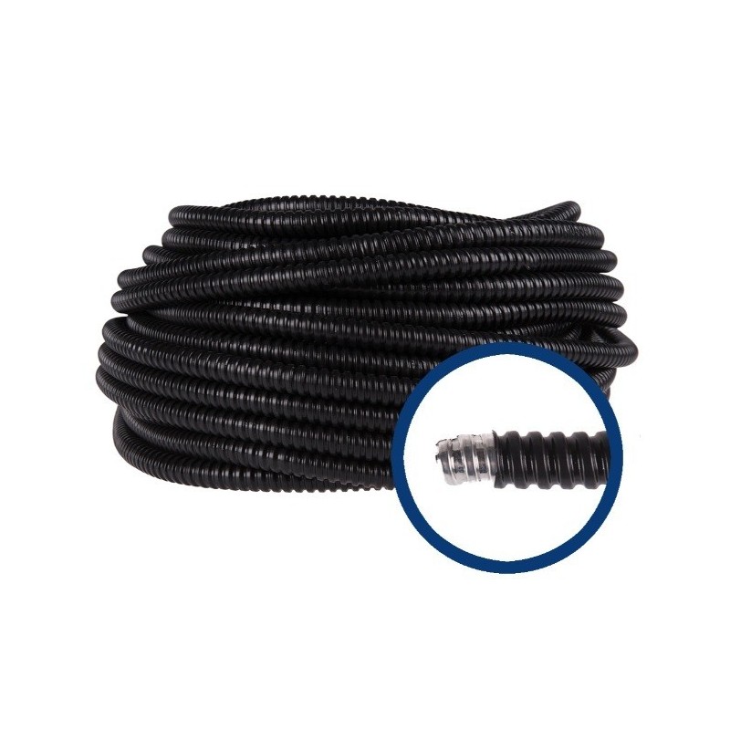 TUB FLEXIBIL METALIC IZOLAT COPEX 14MM 50M/ROLA