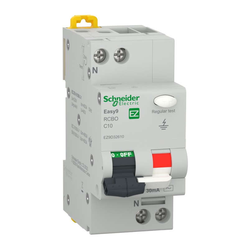 SCHNEIDER SIG. C DIF. 1P 32A 30MA EZ9D32632 RCBO SCHNEIDER SIG. C DIF. 1P 32A 30MA EZ9D32632 RCBO
