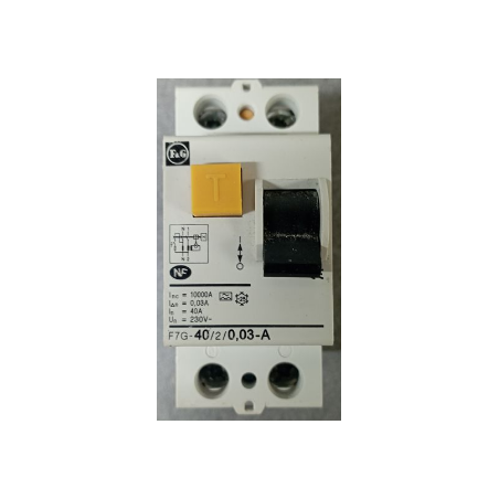 SIG. C DIF. 1P 63A 30MA F G F7-63/2/0.03