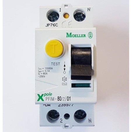 EATON ( MOELLER ) SIG DIF. 1P 80A 30MA 10KA PF7-C