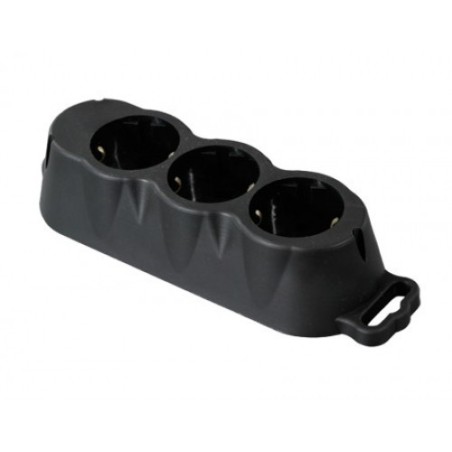 GRUP CAUCIUC 3 PRIZA CP IP44 16A ATRA 7126